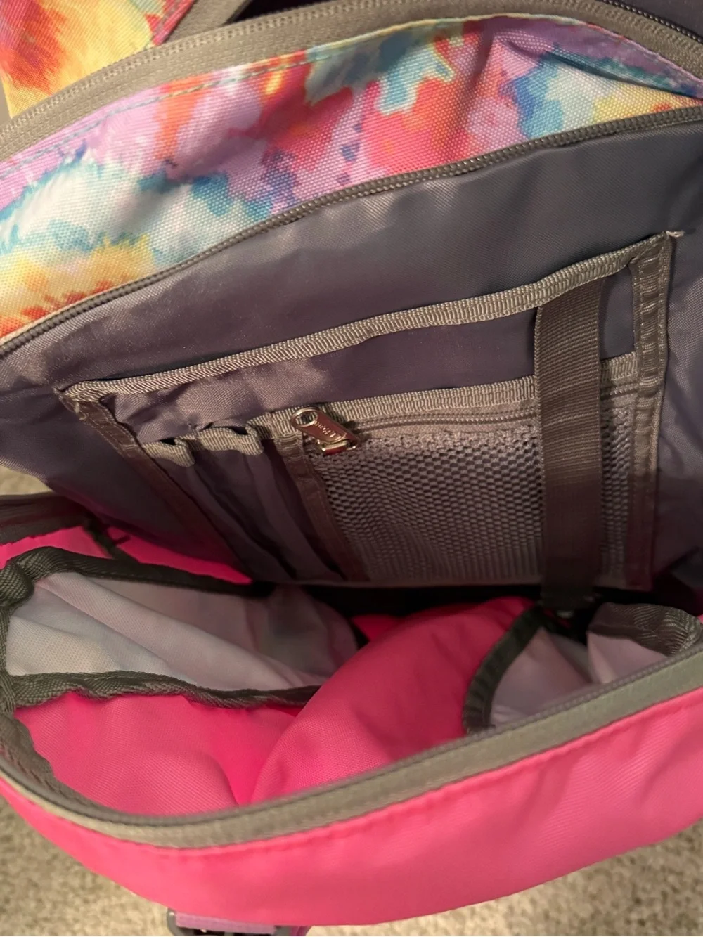 L.L. Bean's Explorer Backpack 25 Liters, Pink Tie-Dye Brand New
